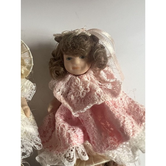 Cameo Kids Collection Porcelain‎ Mini Southern Belles- Lot Of 4 ~￼ Poseable - Picture 4 of 16